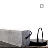 Suspension en céramique raku #110 | Lampe artisanale faite main – Mimeiceramics