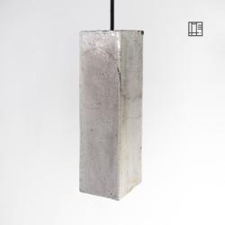 Suspension en céramique raku #110 | Lampe artisanale faite main – Mimeiceramics