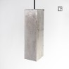 Suspension en céramique raku #110 | Lampe artisanale faite main – Mimeiceramics