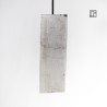 Suspension en céramique raku #110 | Lampe artisanale faite main – Mimeiceramics