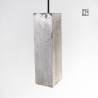 Suspension en céramique raku #110 | Lampe artisanale faite main – Mimeiceramics