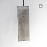 Suspension en céramique raku #110 | Lampe artisanale faite main – Mimeiceramics