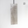Suspension en céramique raku #110 | Lampe artisanale faite main – Mimeiceramics