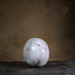 Vase en céramique raku #88 | Pièce unique faite main – Mimeiceramics