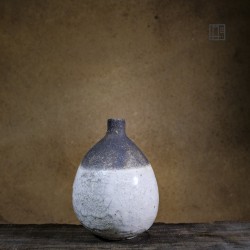 Vase en céramique raku #94