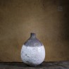 Vase en céramique raku #94 | Pièce unique faite main – Mimeiceramics