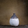 Vase en céramique raku #94 | Pièce unique faite main – Mimeiceramics