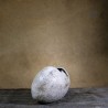 Vase en céramique raku #89 | Pièce unique faite main – Mimeiceramics