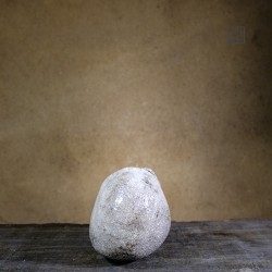 Vase en céramique raku #89 | Pièce unique faite main – Mimeiceramics