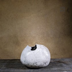 Vase en céramique raku #89
