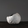 Vase en céramique raku #161 | Pièce unique faite main – Mimeiceramics