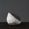 Vase en céramique raku #161 | Pièce unique faite main – Mimeiceramics