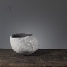 Vase en céramique raku #158 | Pièce unique faite main – Mimeiceramics