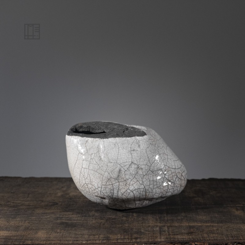 Vase en céramique raku #158 Vase en céramique raku #158