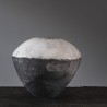 Vase en céramique raku #163 | Pièce unique faite main – Mimeiceramics