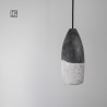 Suspension en céramique raku #171