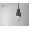 Suspension en céramique raku #171 | Lampe artisanale faite main – Mimeiceramics