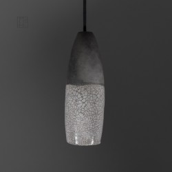 Suspension en céramique raku #175