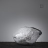 Vase en céramique raku #169 | Pièce unique faite main – Mimeiceramics