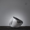 Vase en céramique raku #169 | Pièce unique faite main – Mimeiceramics