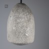Suspension en céramique raku #173 | Lampe artisanale faite main – Mimeiceramics
