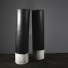 Paire de vases en céramique raku #182 – Mimeiceramics