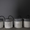 Suspension en céramique raku #181 | Lampe artisanale faite main – Mimeiceramics