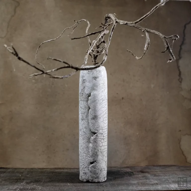 mimeiceramics-vase céramique raku #141