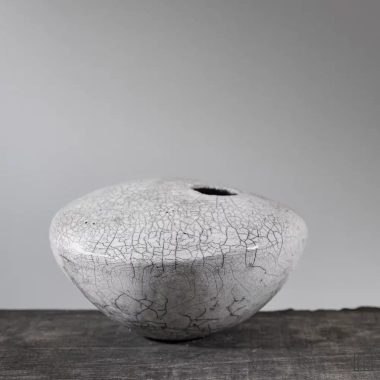 mimeiceramics-vase céramique raku #165